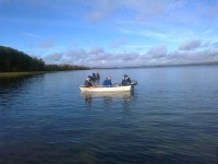 Kalastajad Saadjärvel