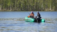 Kalastajad Saadjärvel